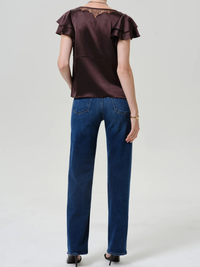 Palma Straight Long Clean Hem in Boulevard
