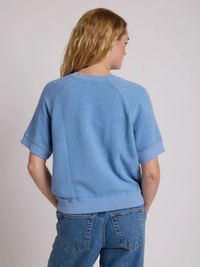 Ziggy Short Sleeve Crew in Carolina Blue