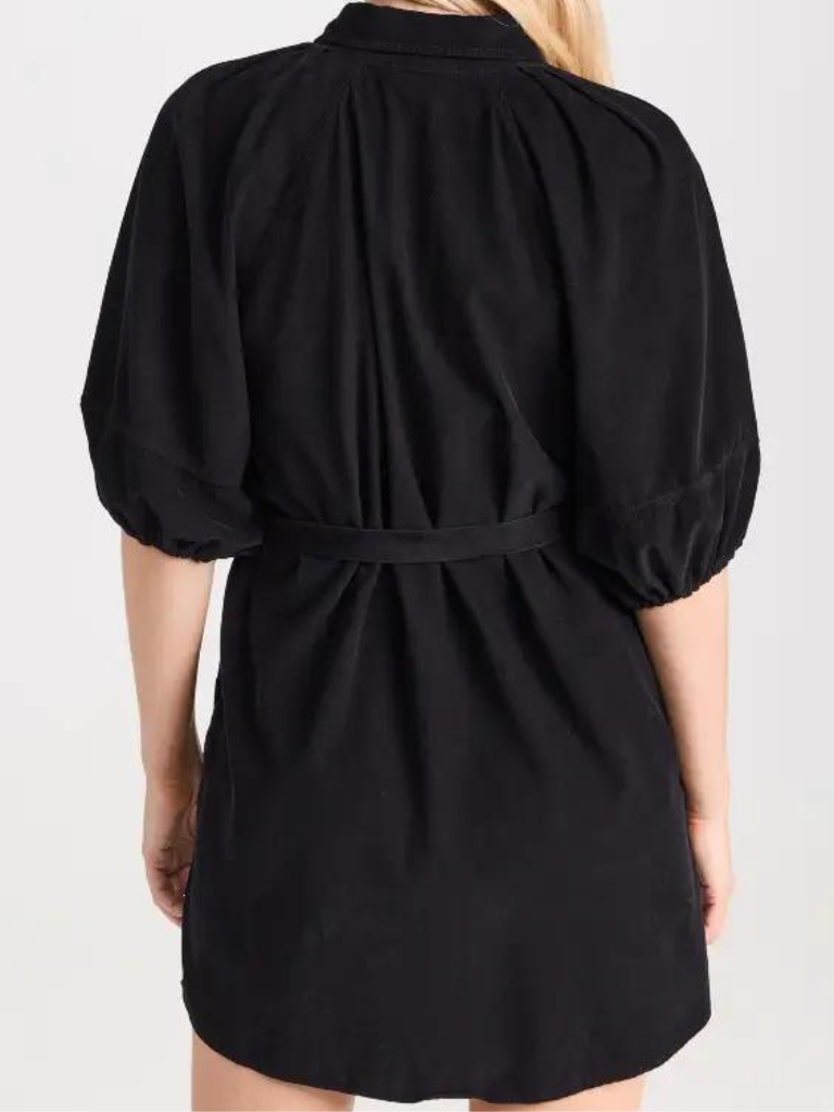 Kady Corduroy Dress in Black