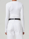 Varra Henley in White