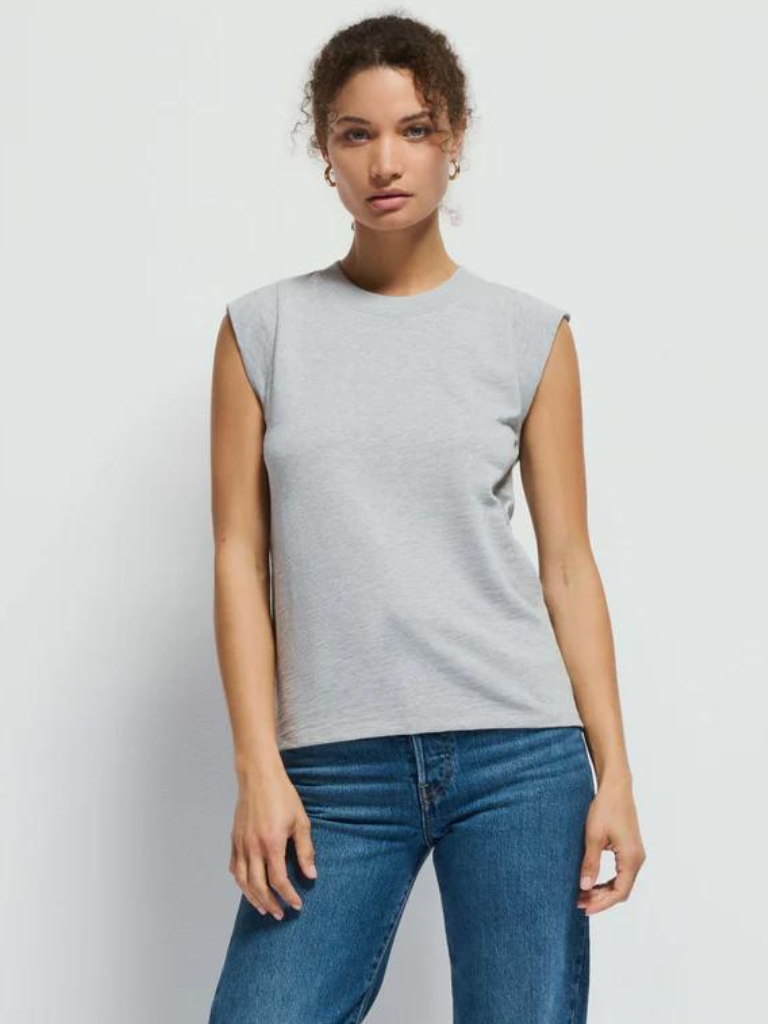 Patti Tank in Heather Grey