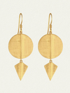 Aegean Earrings in Gold