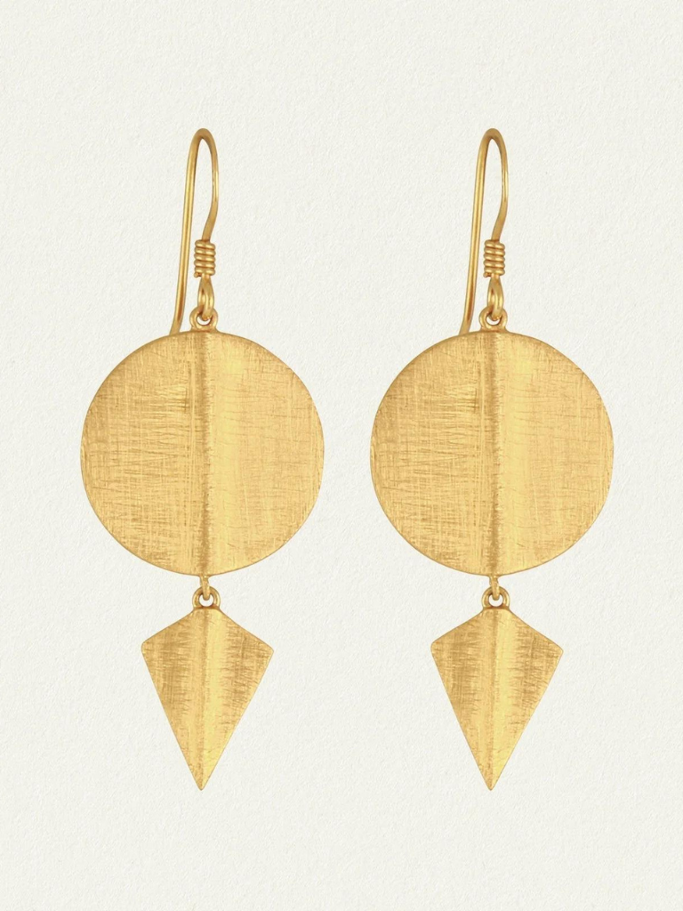 Aegean Earrings in Gold