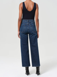 Ren High Rise (Stretch) Wide Leg Jean in Echo