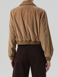 Lola Bomber Jacket in Amber