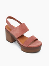 Oca Clog in Cameo Split Suede