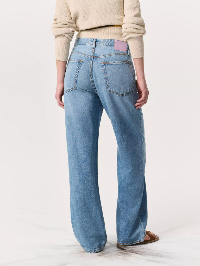 Featherweight Logan Wide-Leg Jean in Audrey