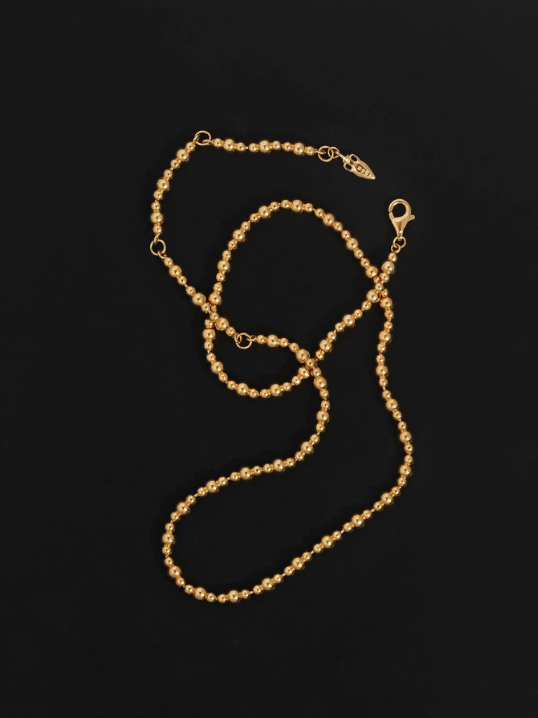 Cleo Choker Necklace in Gold