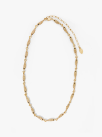 Le Pave Sardine Necklace in Vintage Gold
