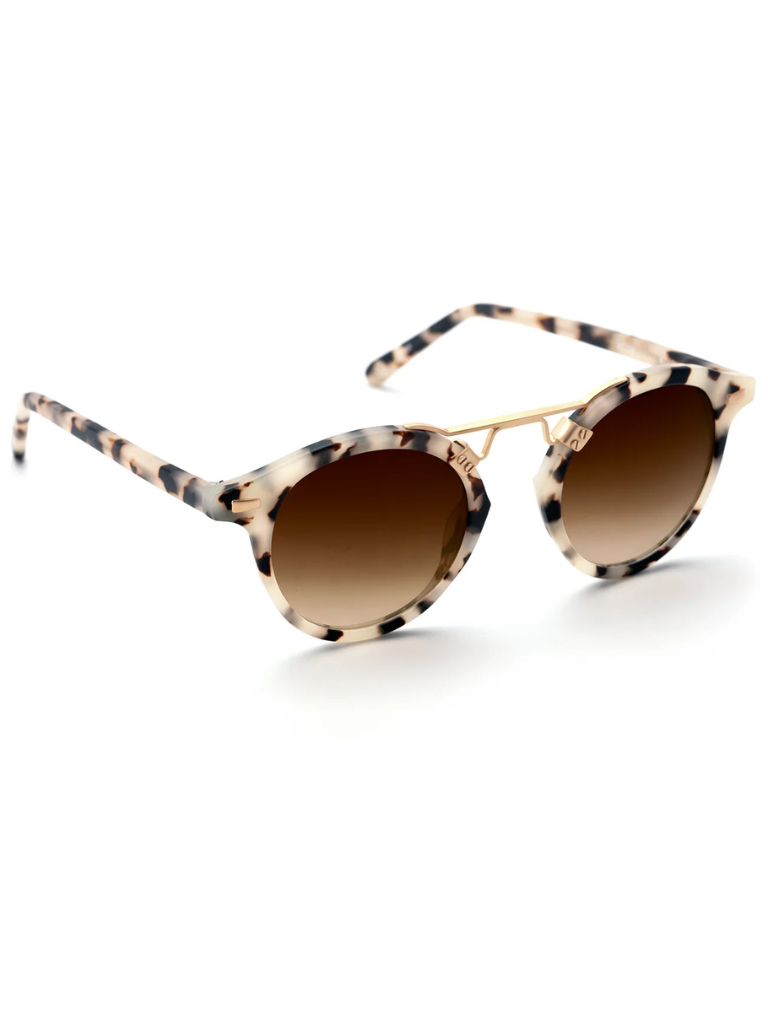 St. Louis Sunglasses in Matte Oyster 24K