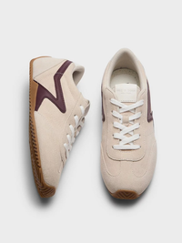 Ultra Slim Retro Runner in Roux Morello