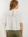 Daisy Top in White