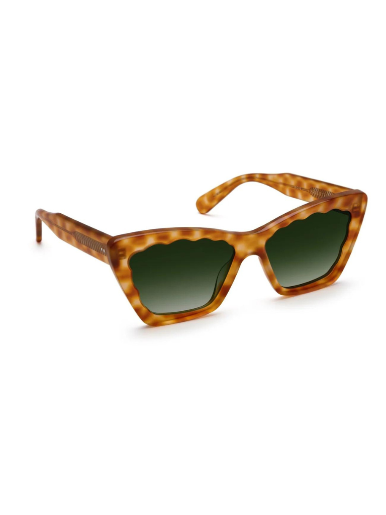 Brigitte Sunglasses in Fernet