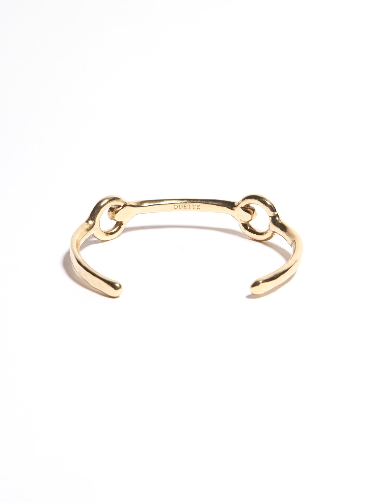 Lien Cuff in Brass