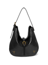 Luis Goatskin Bag in Black