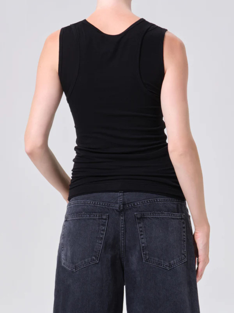 Finch Tank in Black