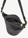 Petite Jeanne in Black Woven Checker