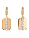 Bermuda Hoops in Gold