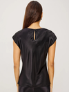 Loretta Sleeveless Top in Black