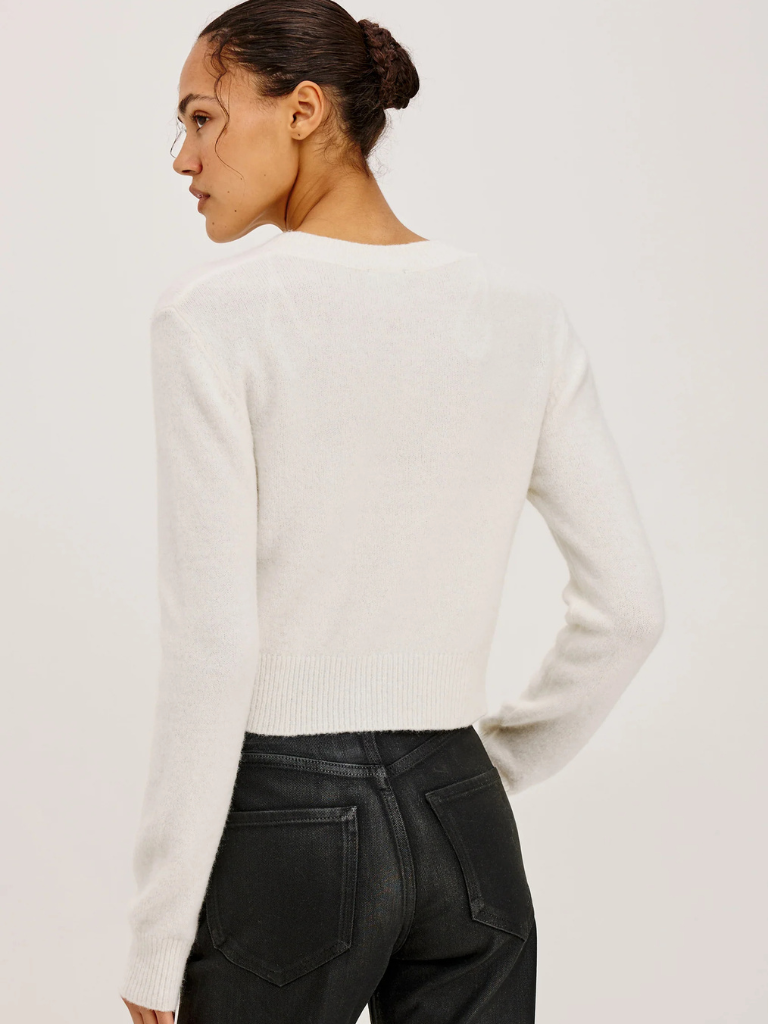 Matilda Cardigan in Ivory