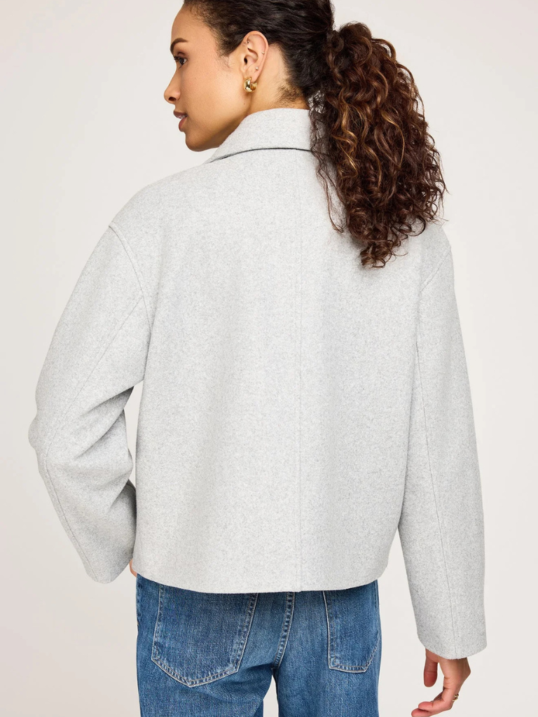 Marguerite Jacket in Heather Grey
