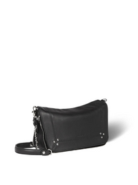 Bobi S Shoulder Bag in Noir/Silver