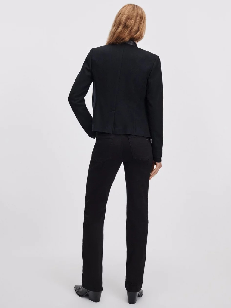 Sutton Cigarette Jean in Black