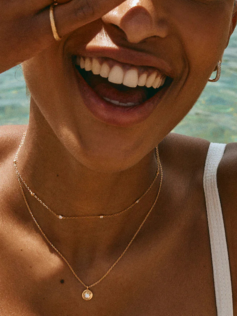 Petite Necklace in Gold