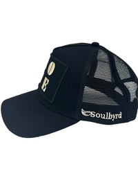LOVE Trucker Hat in Black