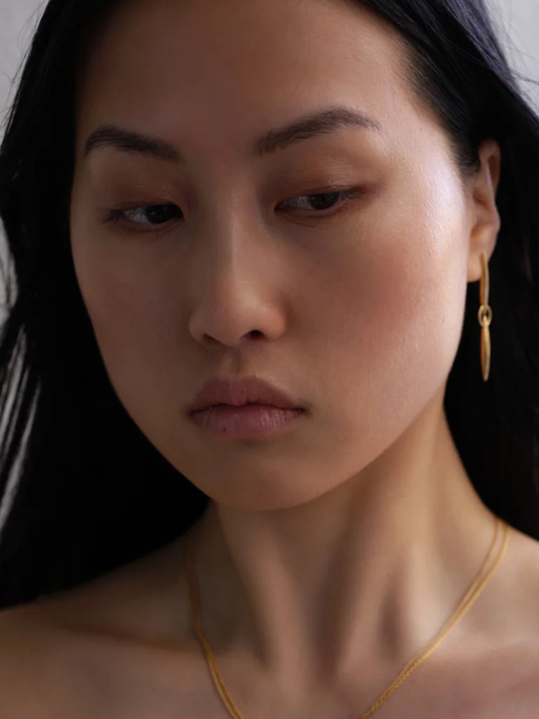 Quilla Earrings in Gold