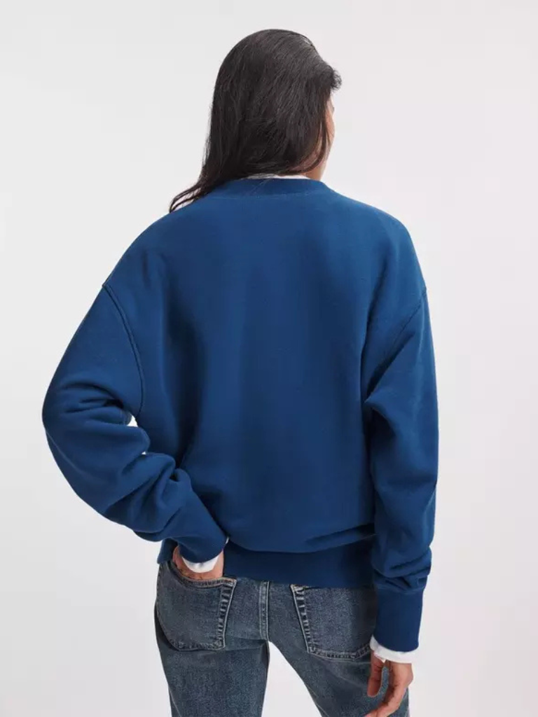 RBNY Vintage Terry Sweatshirt in Navy
