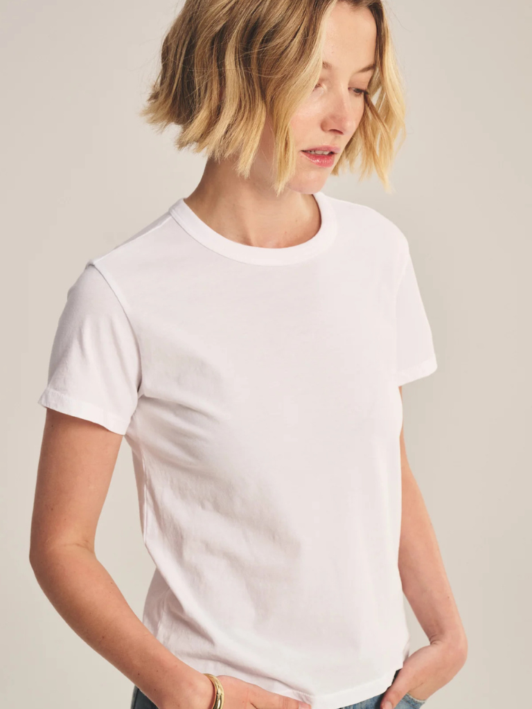 Ryland Boxy Tee in White