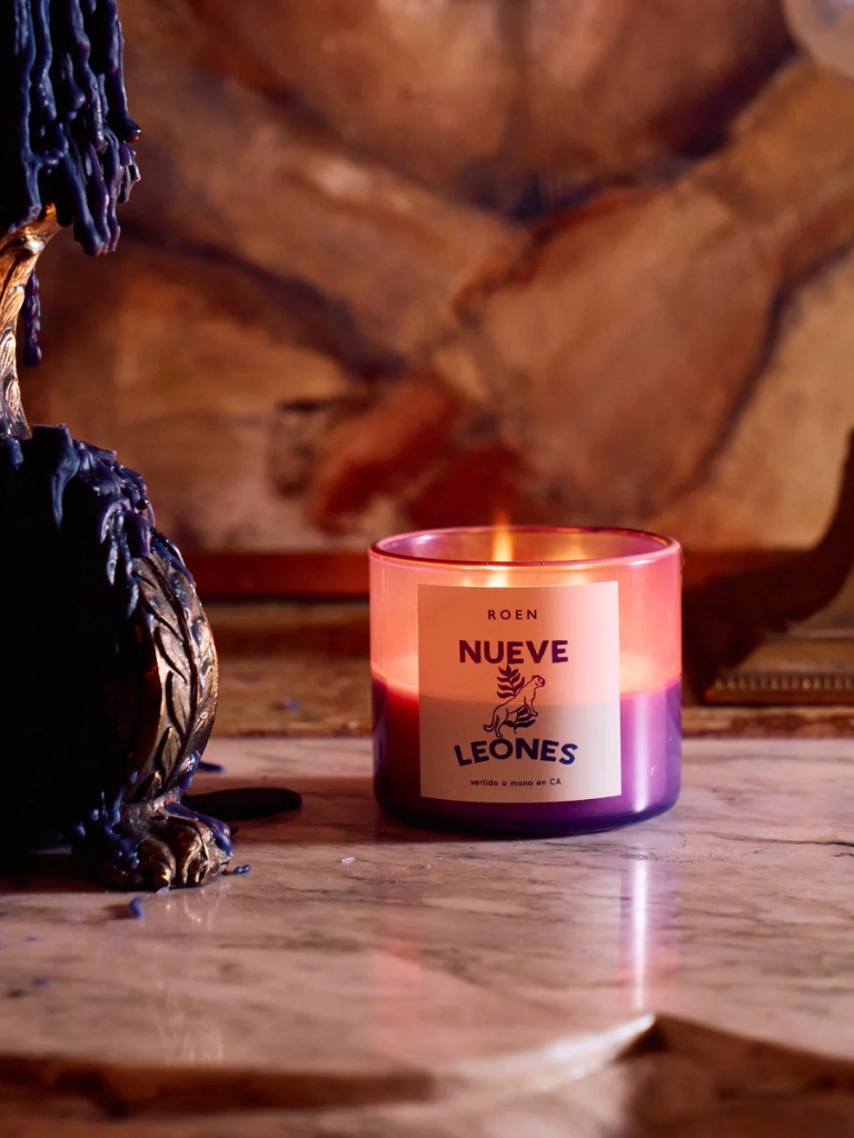 Hand Poured Candle in Nueve Leones