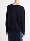 Cashmere Weekend V-Neck Sweater in Coastal Blue