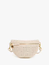 Petite Fanny Pack in Cream Rattan