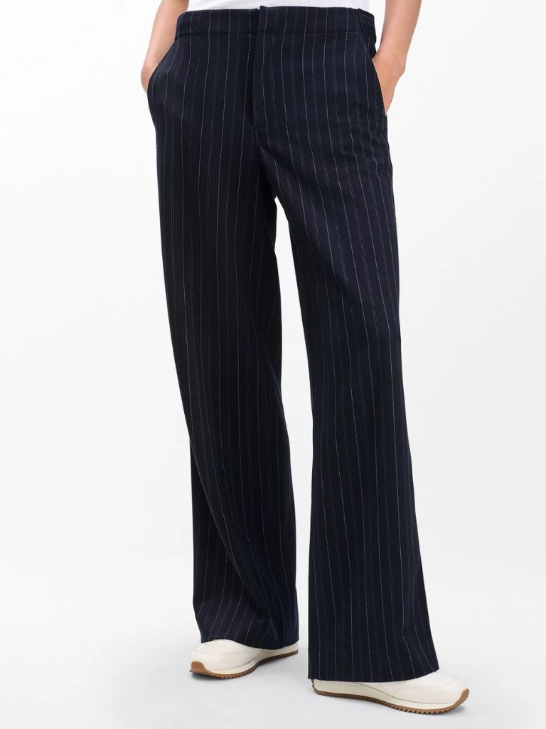 Irina Tailored Pants in Navy Multi