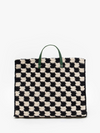 Summer Simple Tote in Crochet Checkers