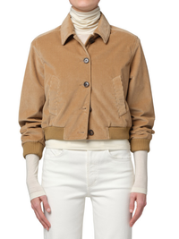 Lola Bomber Jacket in Amber