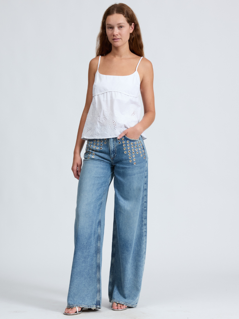 Maggie Cami Top in White