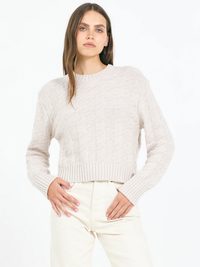 Ginger Cotton Pullover in Canvas