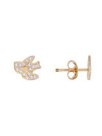 Sea Eagle Studs in Gold