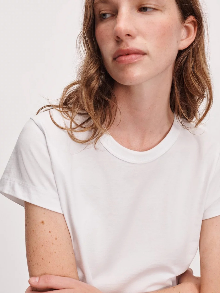 Kelly Perfect Tee in White