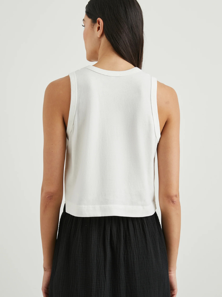 The Boxy Tank in White