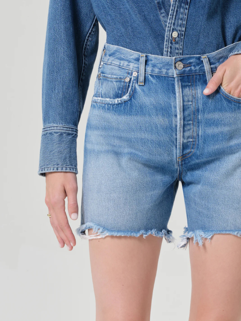 Marlow Long Vintage Short In Desi