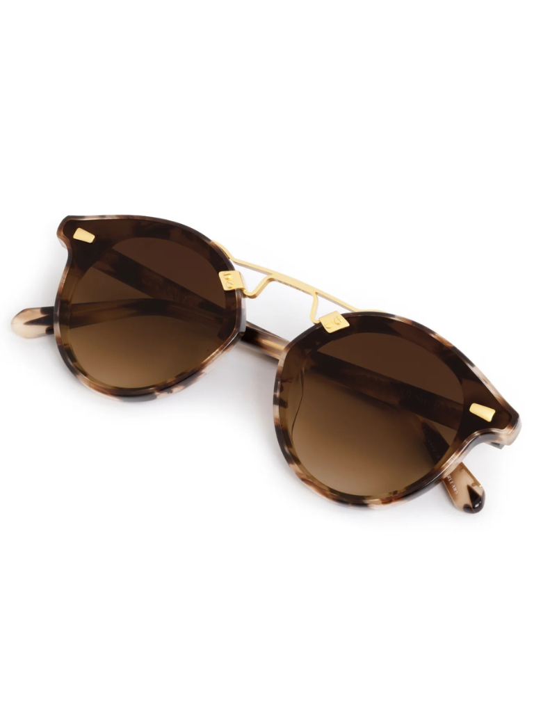 STL Nylon Sunglasses in Blonde Venezia 18K