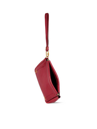 Clap M Clutch in Ruby/Brass