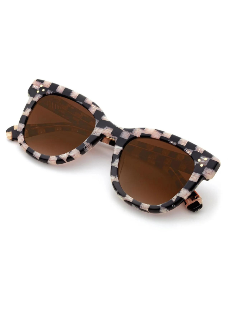 Jena Sunglasses in Harlequin + Harlequin over Petal