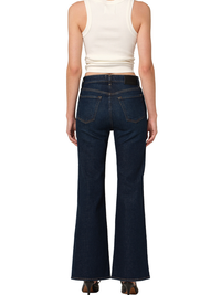 Kimberly Flare in Dark Indigo