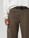 Marcelle Low Slung Cargo Pant in Dogwood