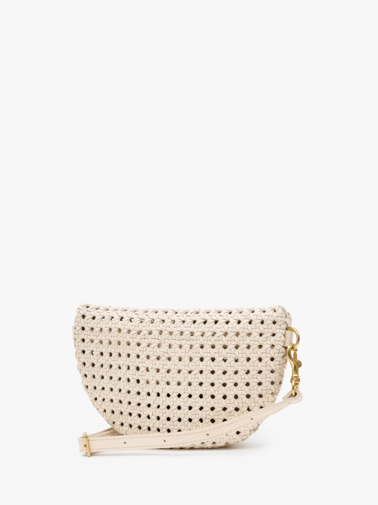 Petite Fanny Pack in Cream Rattan